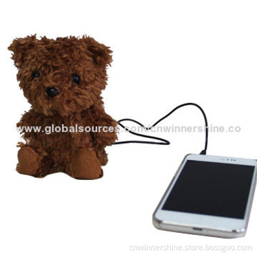 Wired or Wireless Doll Speaker with Cute Shape and Novel Design for iPhone 5, Made in China